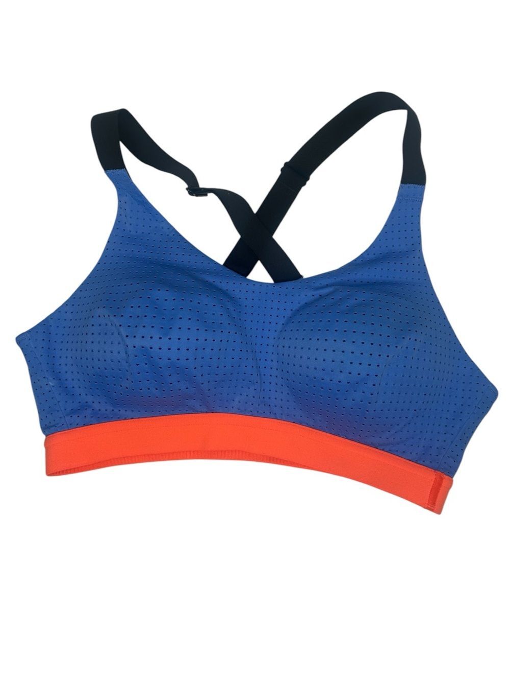 Victoria’s Secret  Blue & Orange Wireless Sports Bra 32B - Women's Intimates